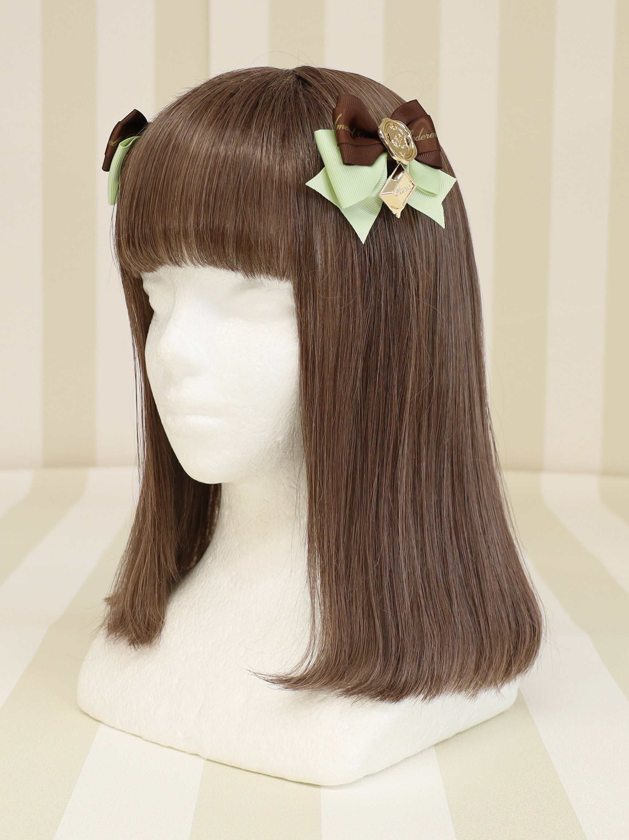 Chocolate D'amour ダブルリボンクリップ |Amavel(アマベル)公式サイト