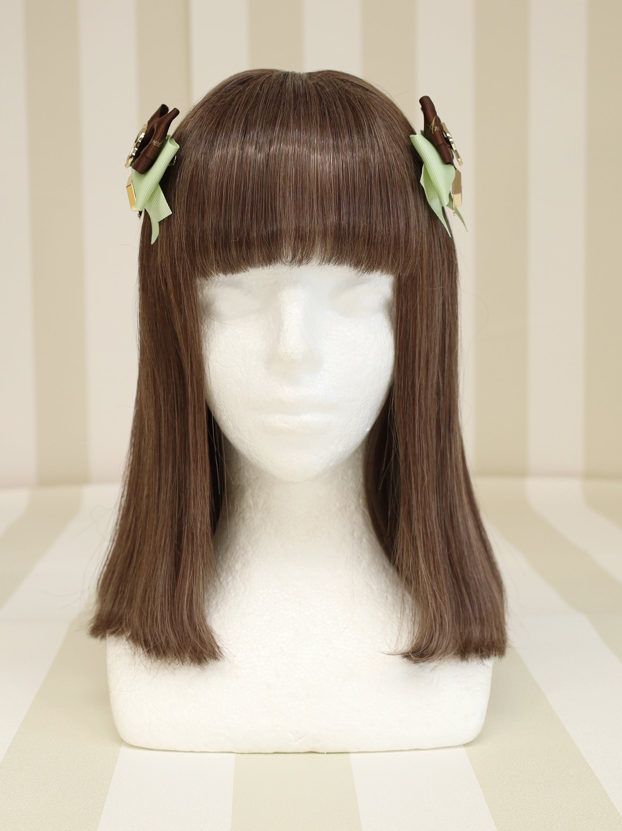 Chocolate D'amour ダブルリボンクリップ |Amavel(アマベル)公式サイト