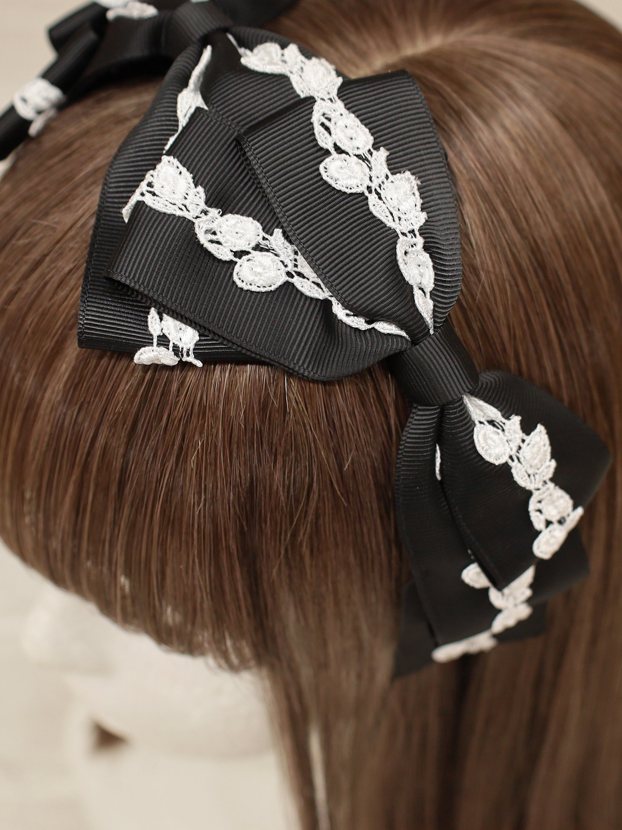 トリプルリボンレースカチューシャ |Amavel(アマベル)公式サイト