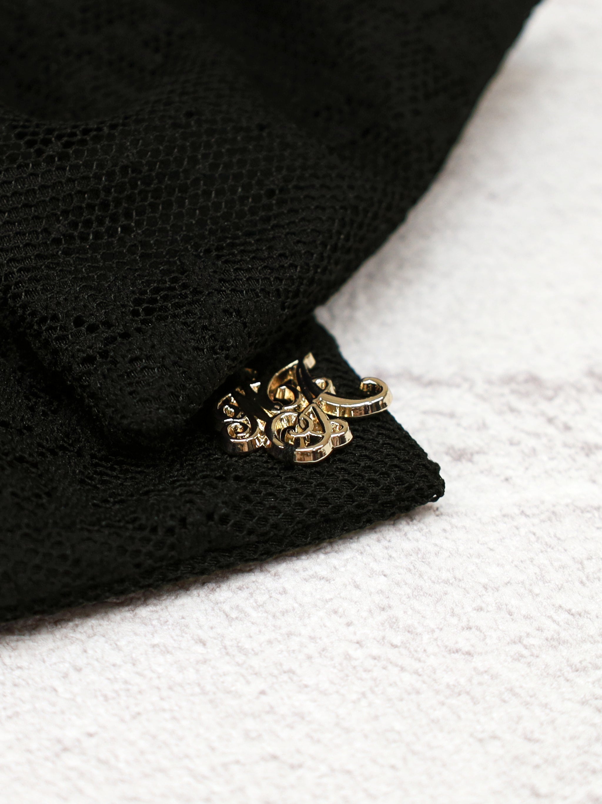 リボンパーツ付レースリボンバレッタ |Amavel(アマベル)公式サイト