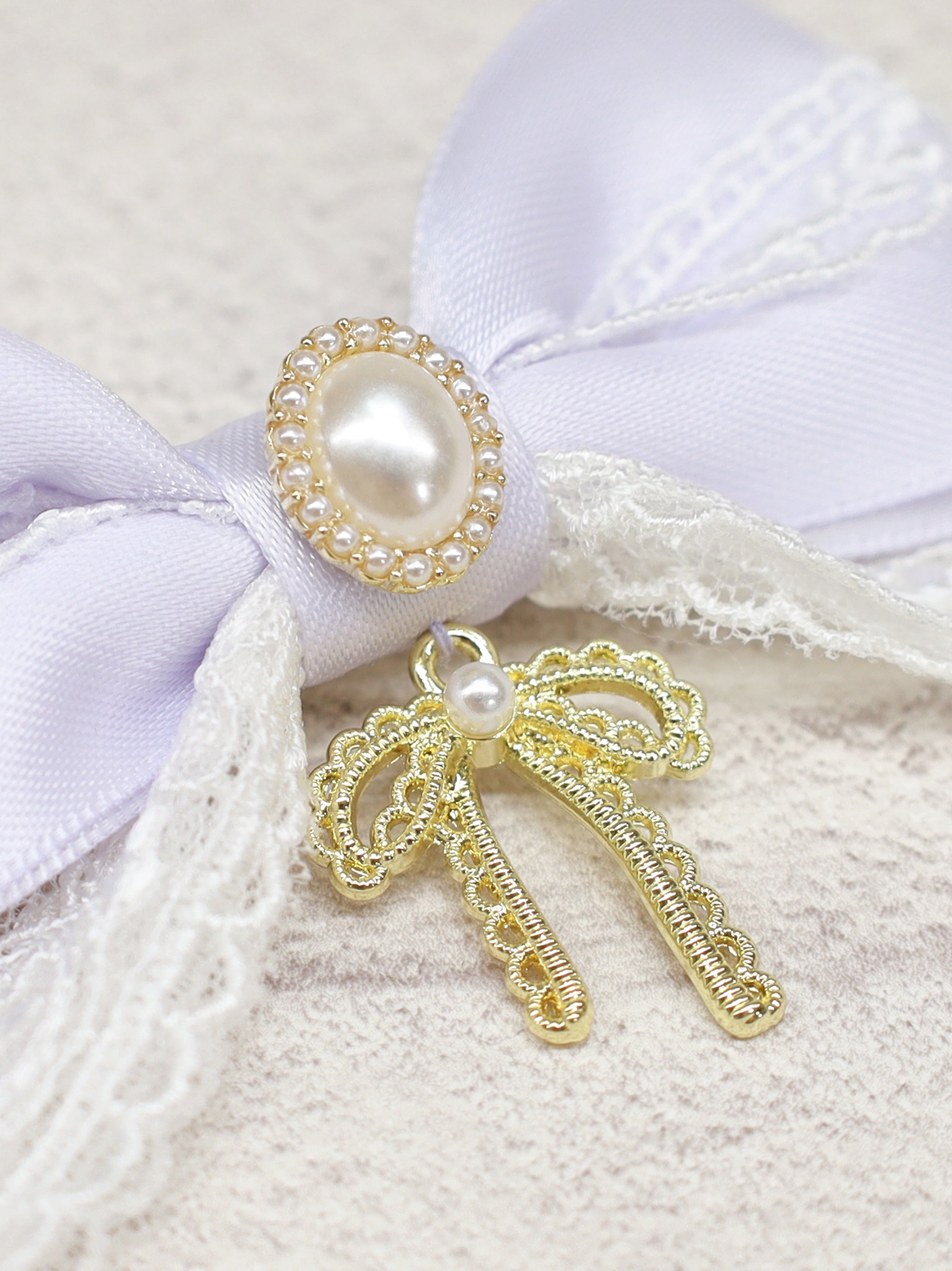 Märchen Pansy ダブルリボンクリップ |Amavel(アマベル)公式サイト