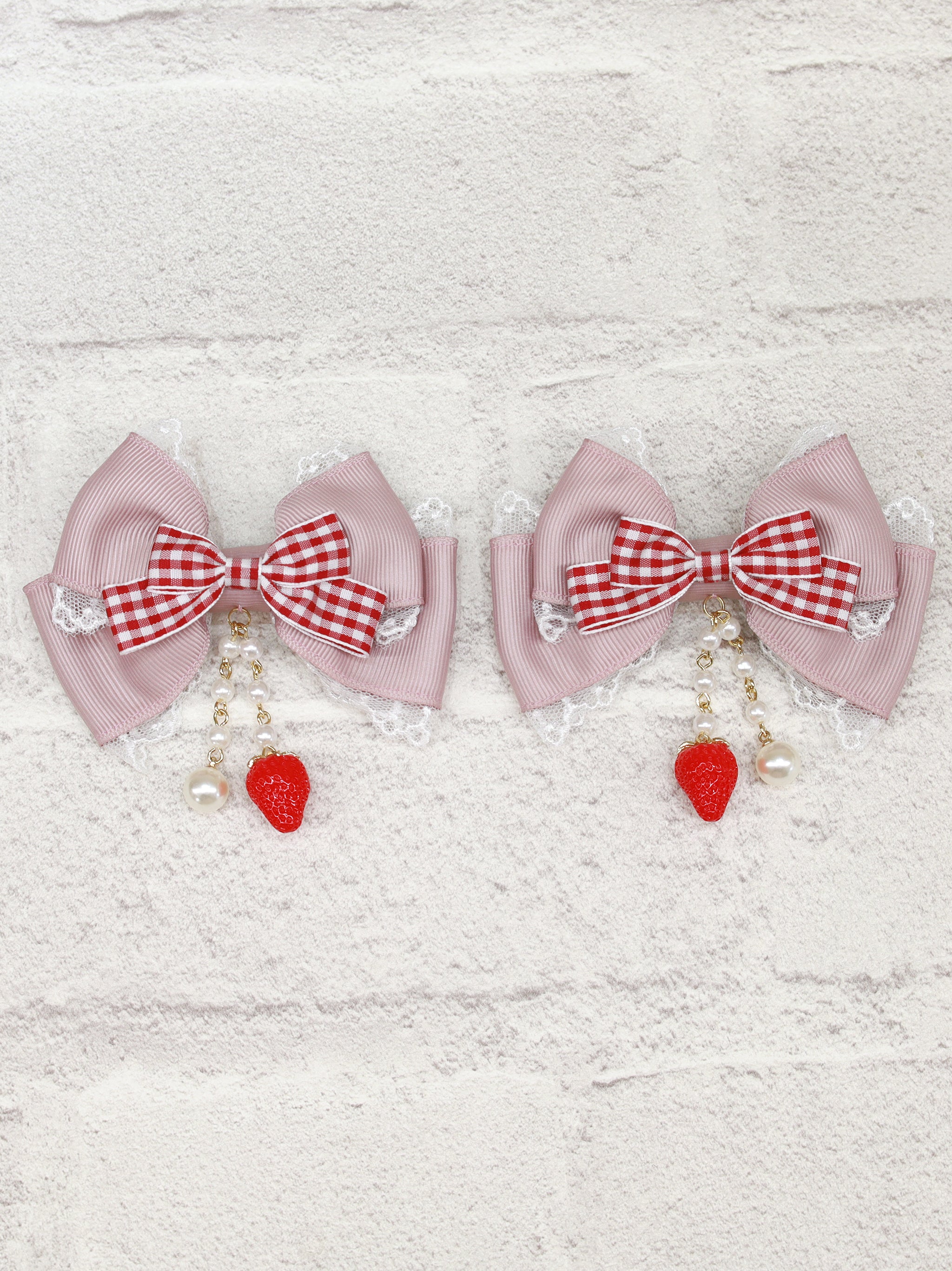 Berry Pâtisserie ダブルリボンクリップ |Amavel(アマベル)公式サイト