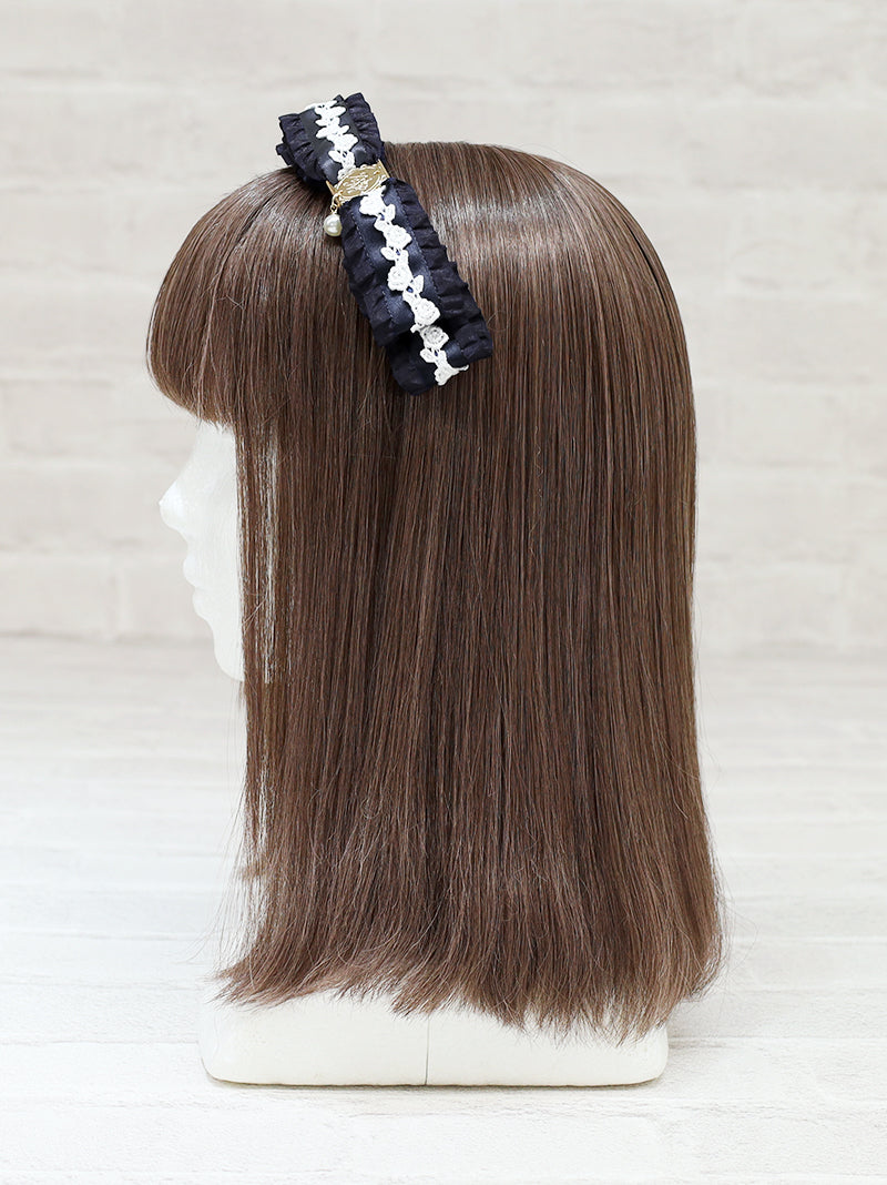 classical lace frill リボンカチューシャ |Amavel(アマベル)公式サイト