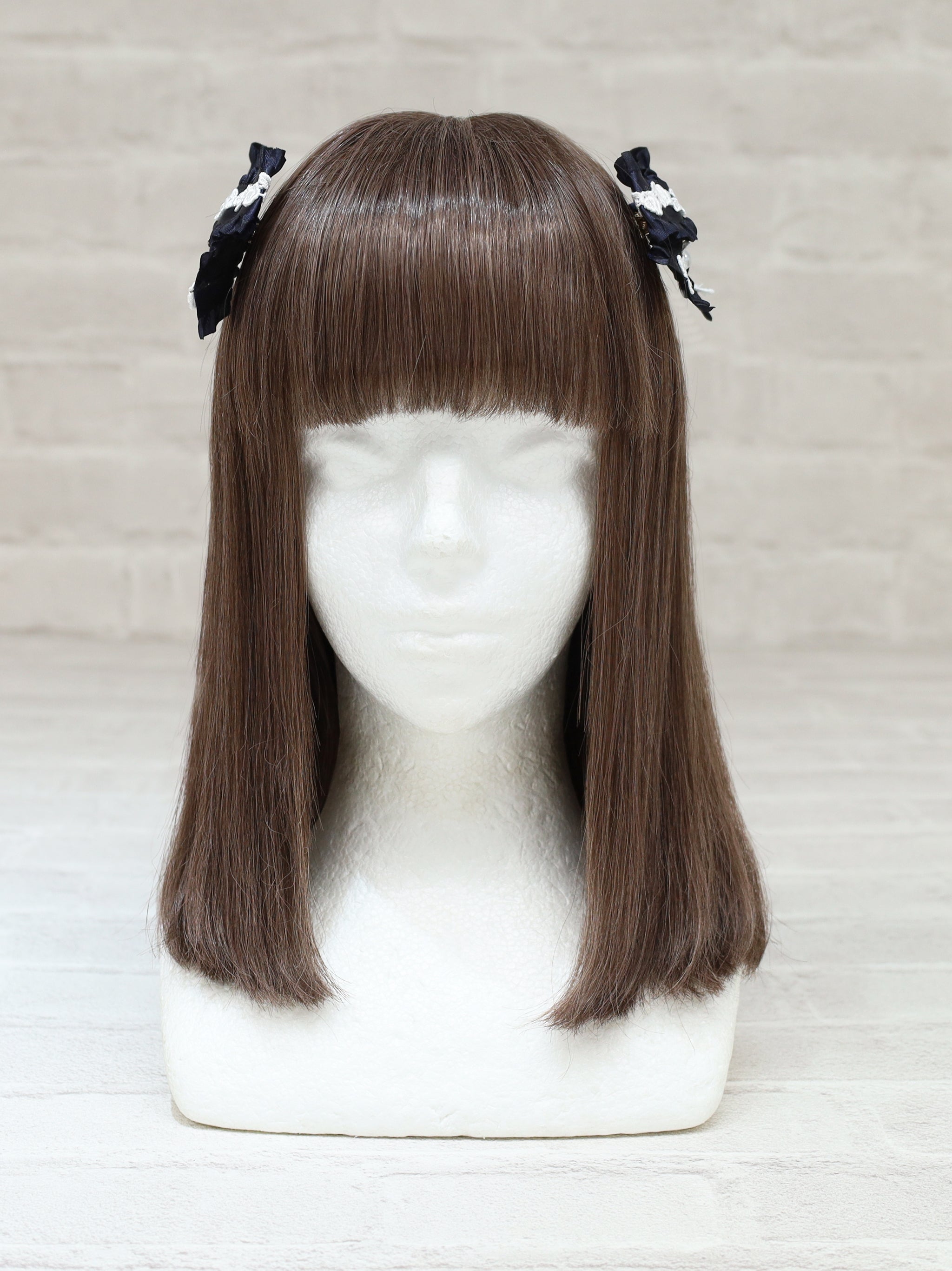 classical lace frill ダブルリボンクリップ |Amavel(アマベル)公式サイト