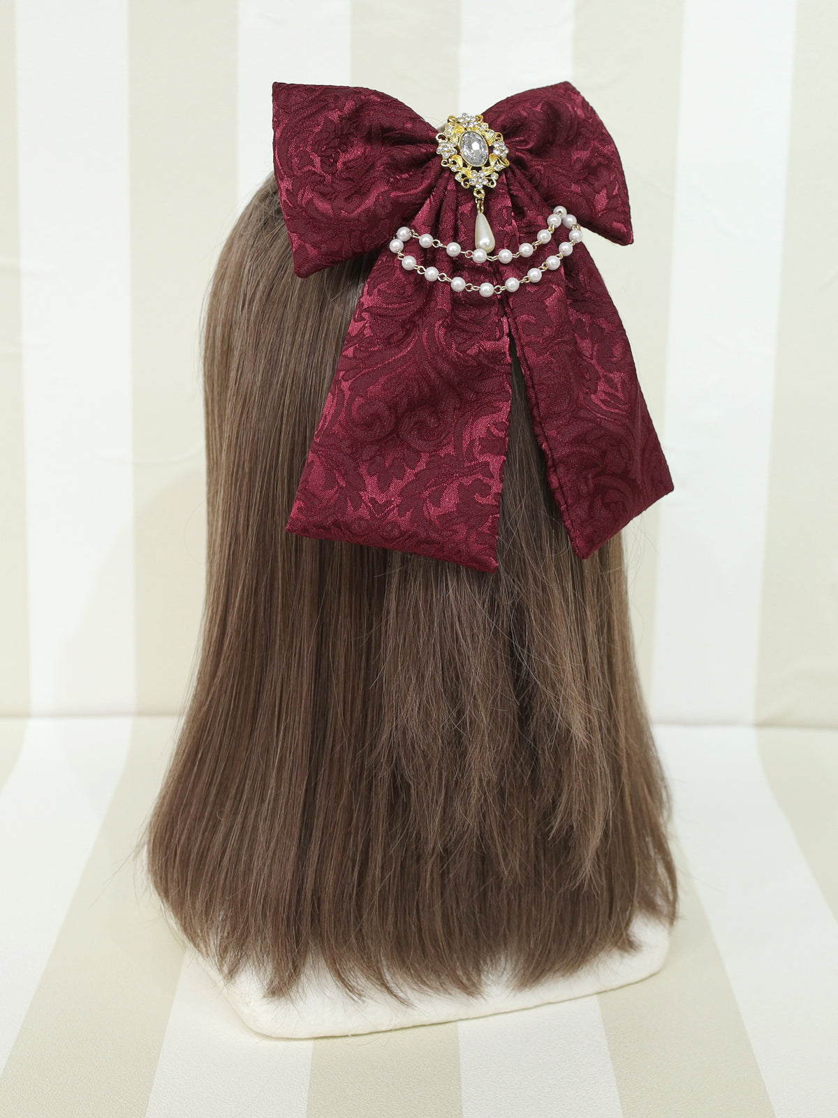 Château Minetteリボンバレッタ