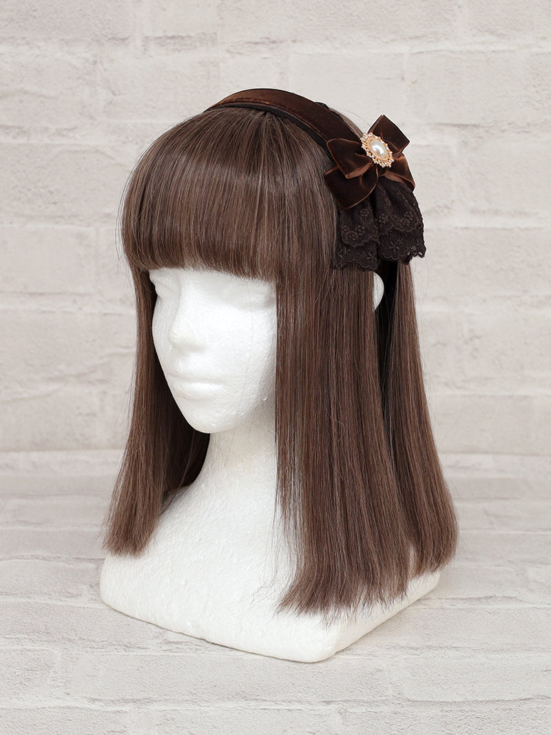 Velvet Doll カチューシャ ブラウン(Brown) FREE |Amavel(アマベル)公式サイト