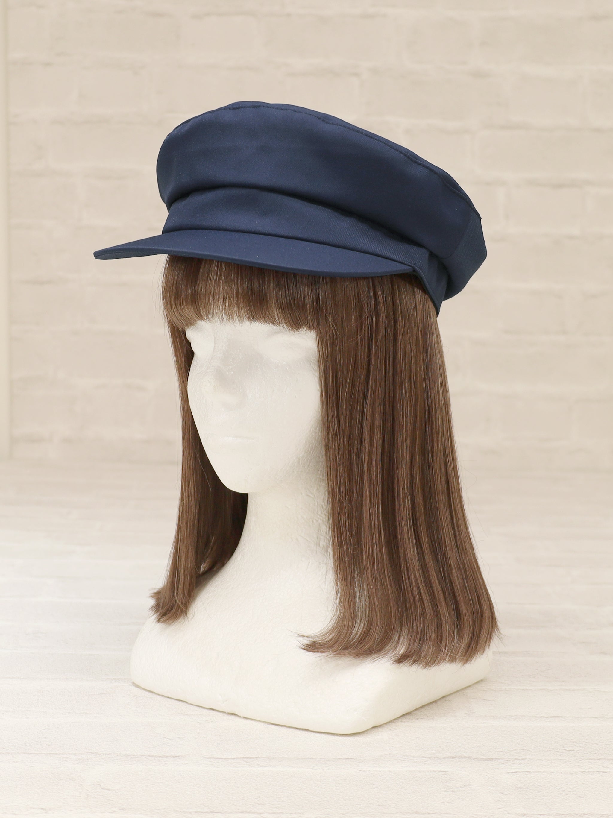 Stately Emblem キャスケット ネイビー(Navy) FREE |Amavel(アマベル)公式サイト