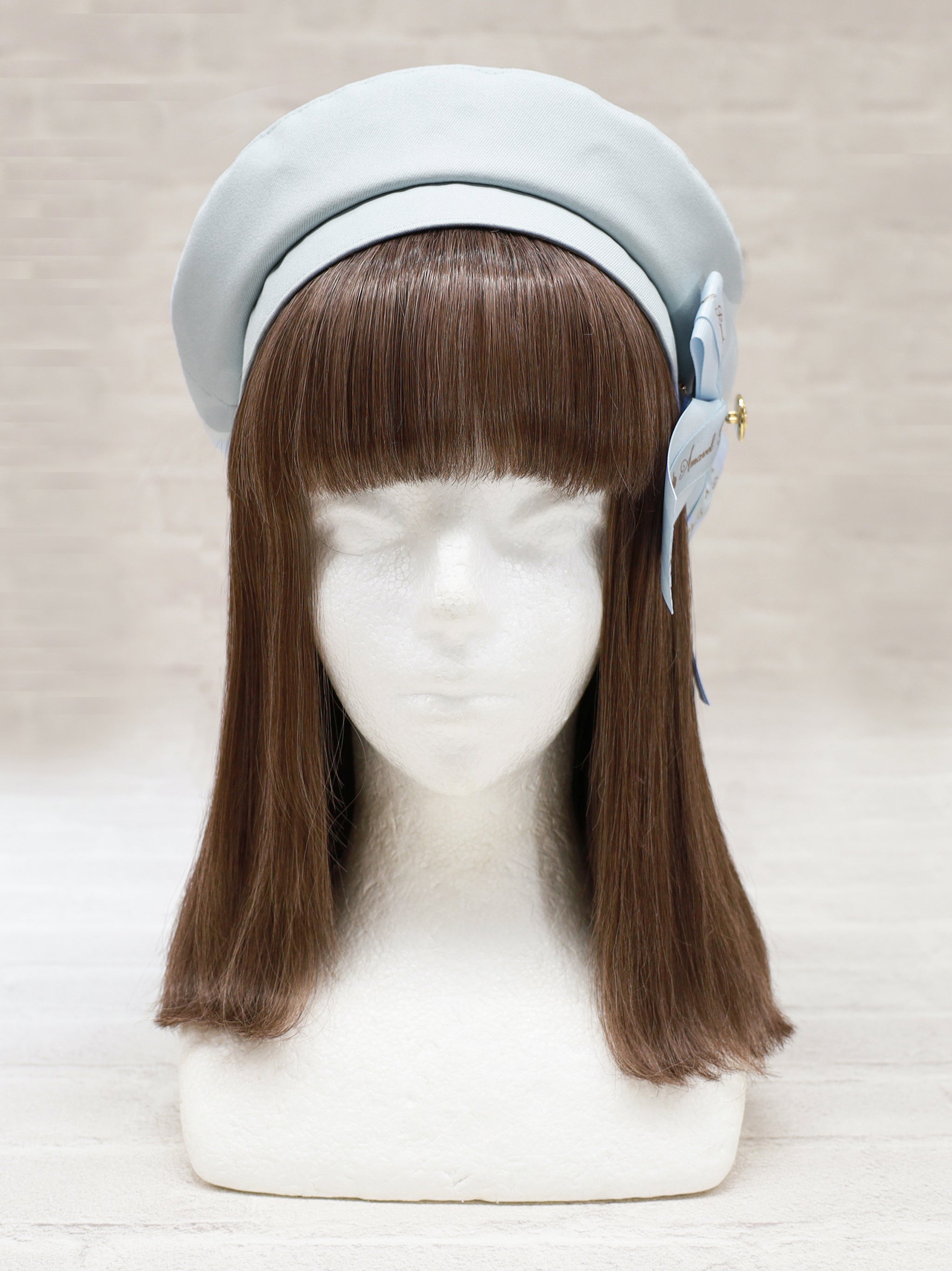 ロゴリボンブローチ付ベレー帽 |Amavel(アマベル)公式サイト