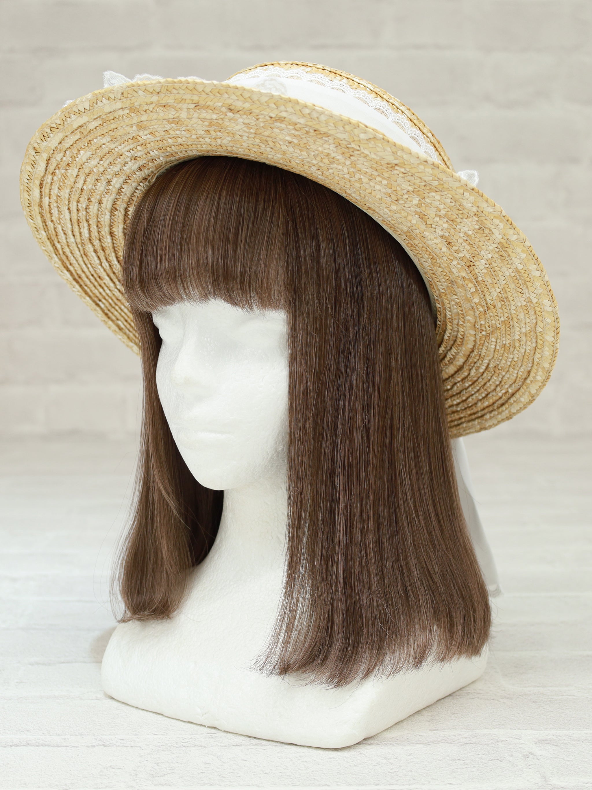 レースリボンカンカン帽 |Amavel(アマベル)公式サイト