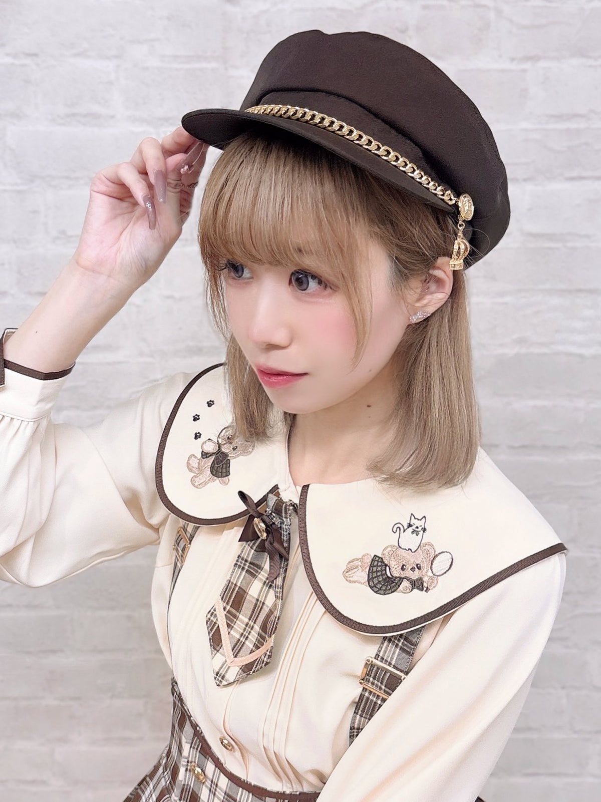 フロントチェーン付キャスケット |Amavel(アマベル)公式サイト