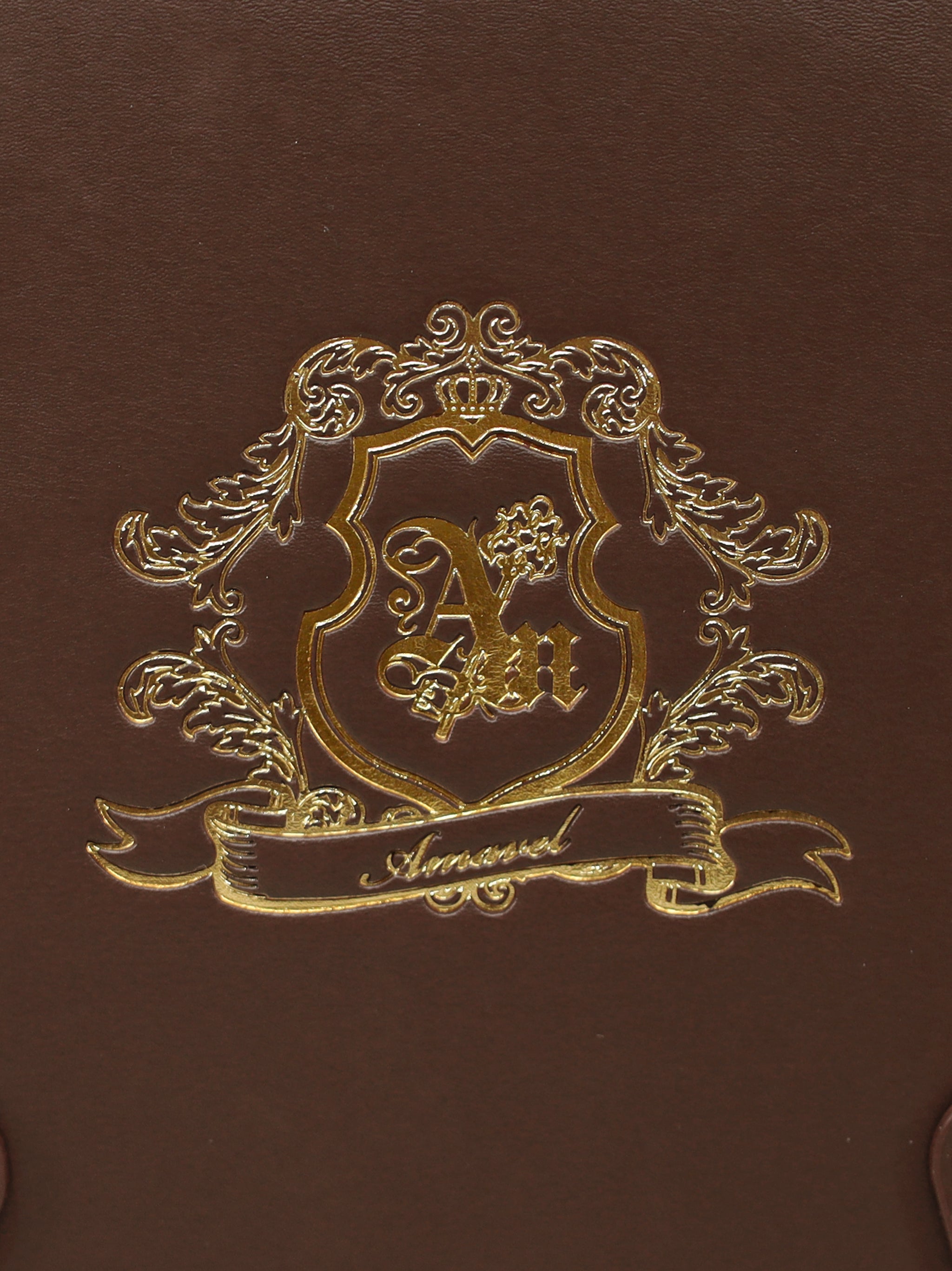 エンブレム入り縦型サッチェルバッグ |Amavel(アマベル)公式サイト