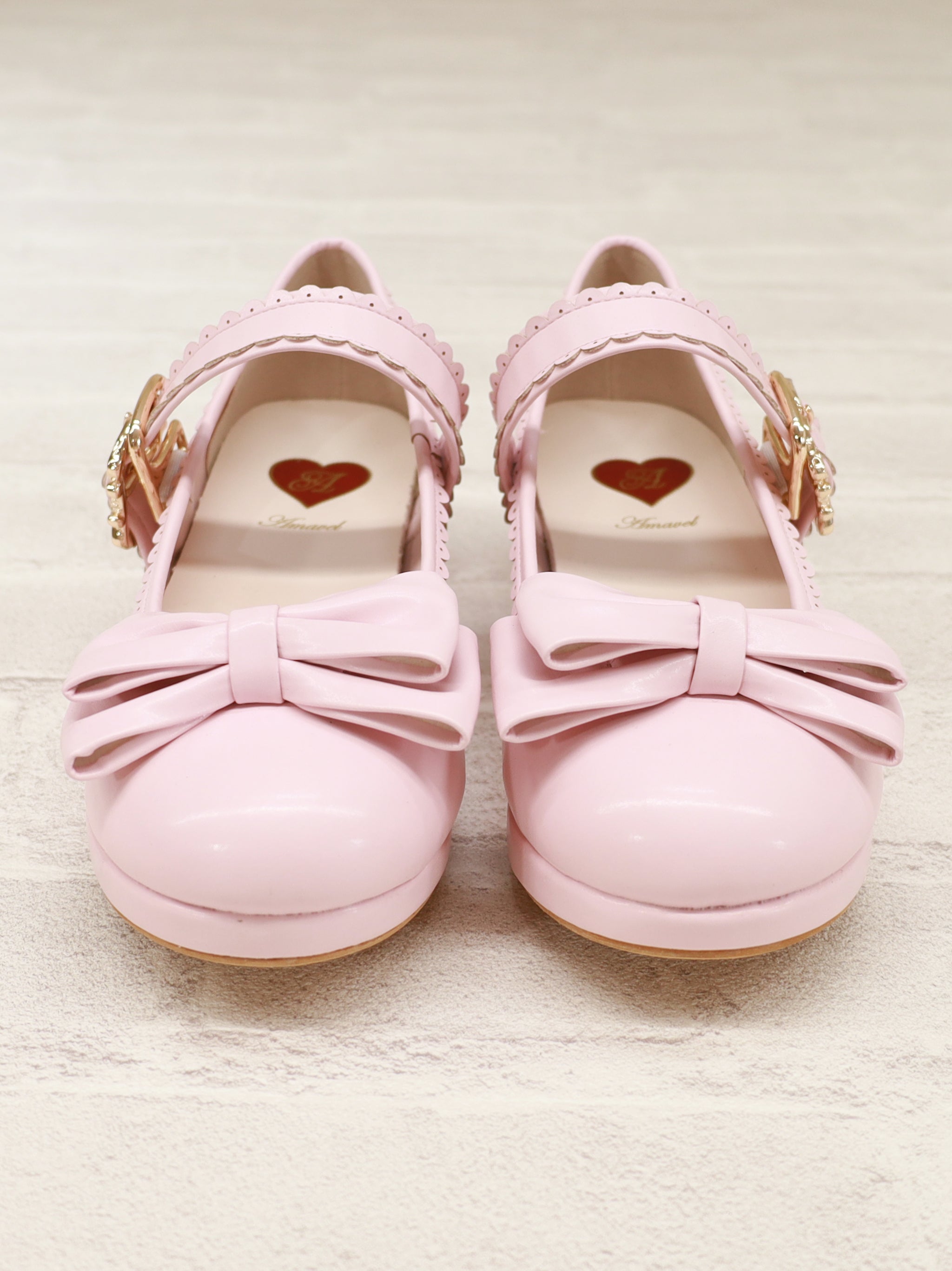 リボン付スカラップパンプス |Amavel(アマベル)公式サイト