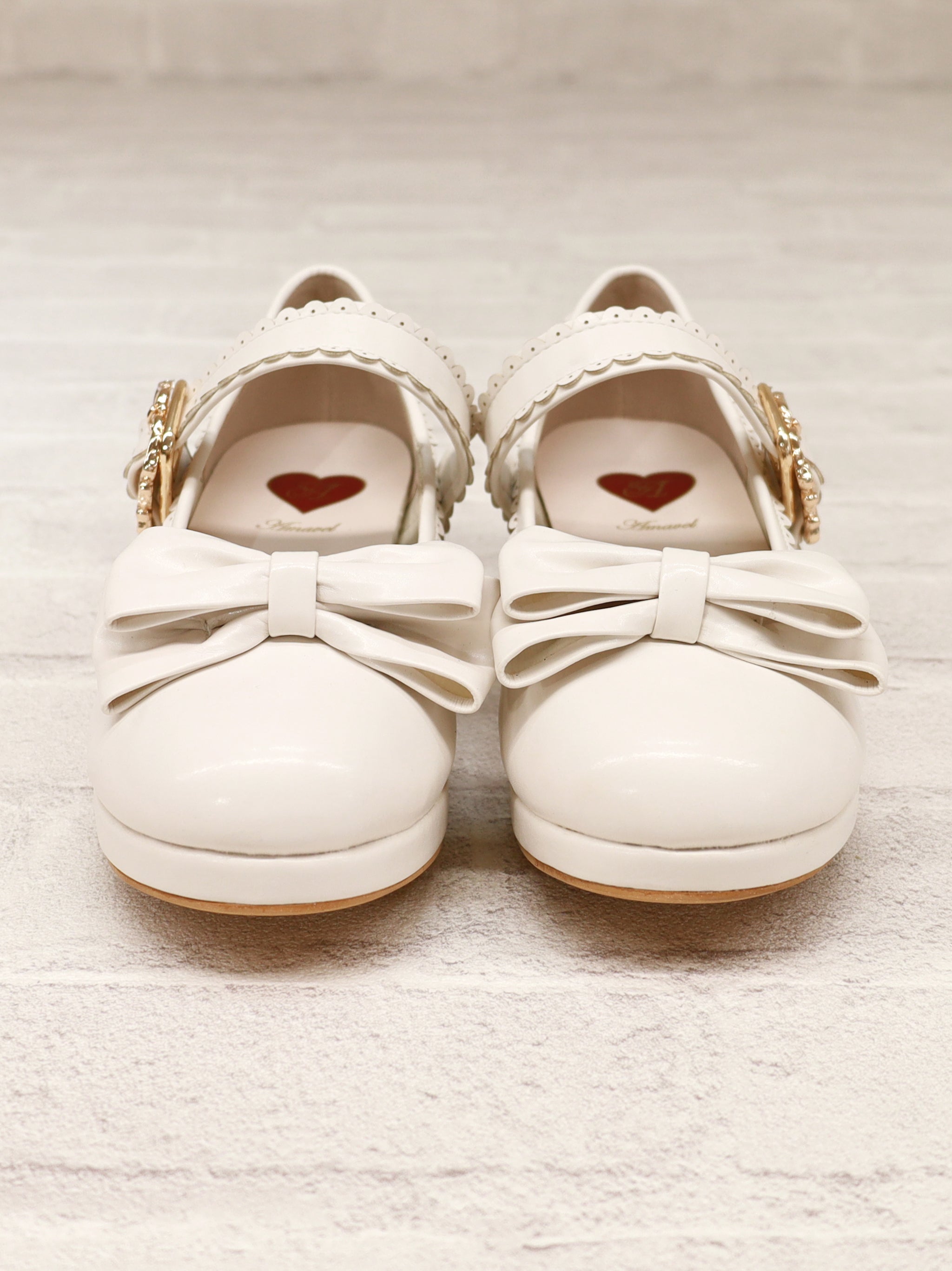 リボン付スカラップパンプス |Amavel(アマベル)公式サイト