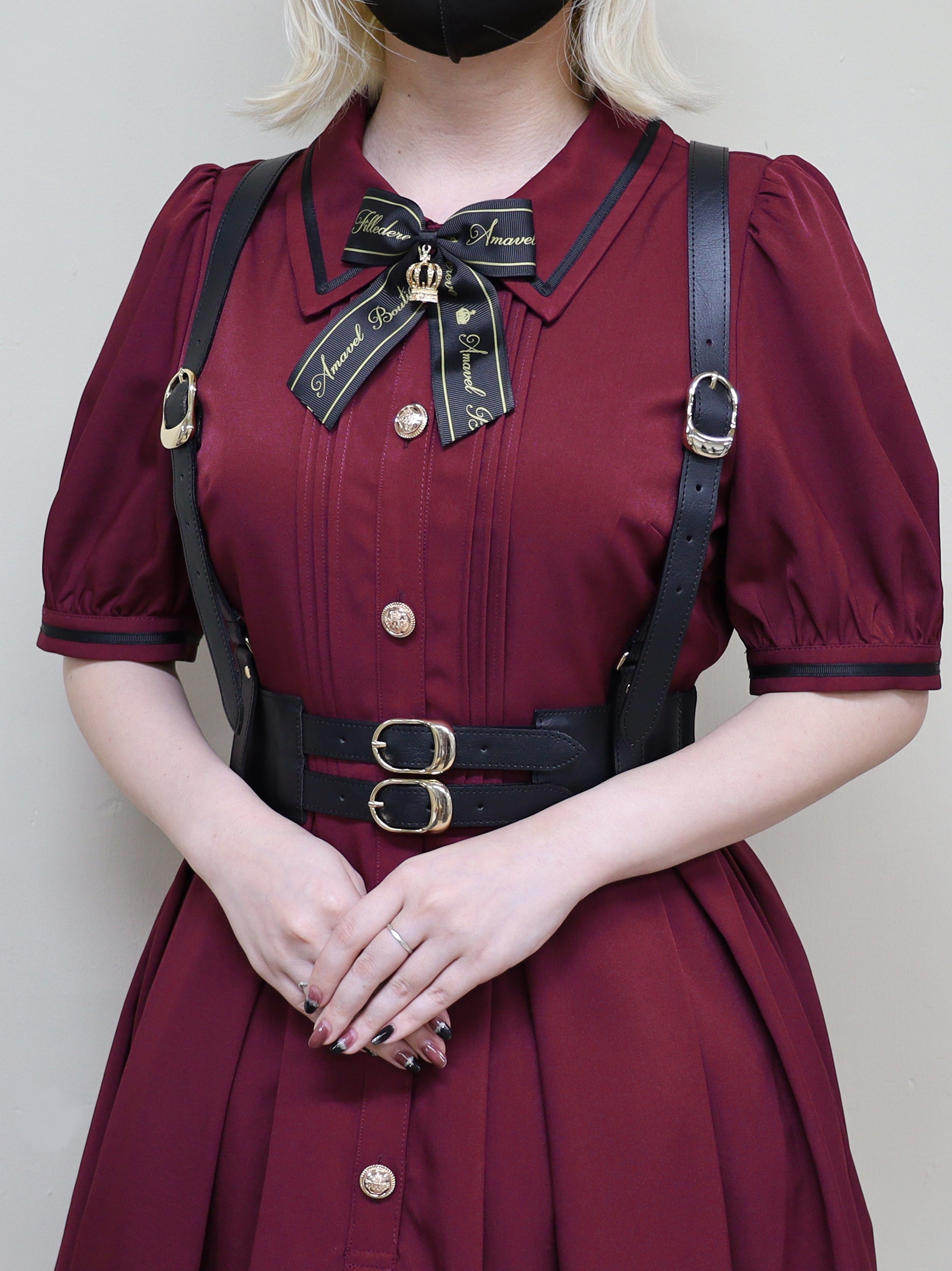 サイドゴムハーネスベルト ゴールド(Gold) FREE |Amavel(アマベル)公式サイト