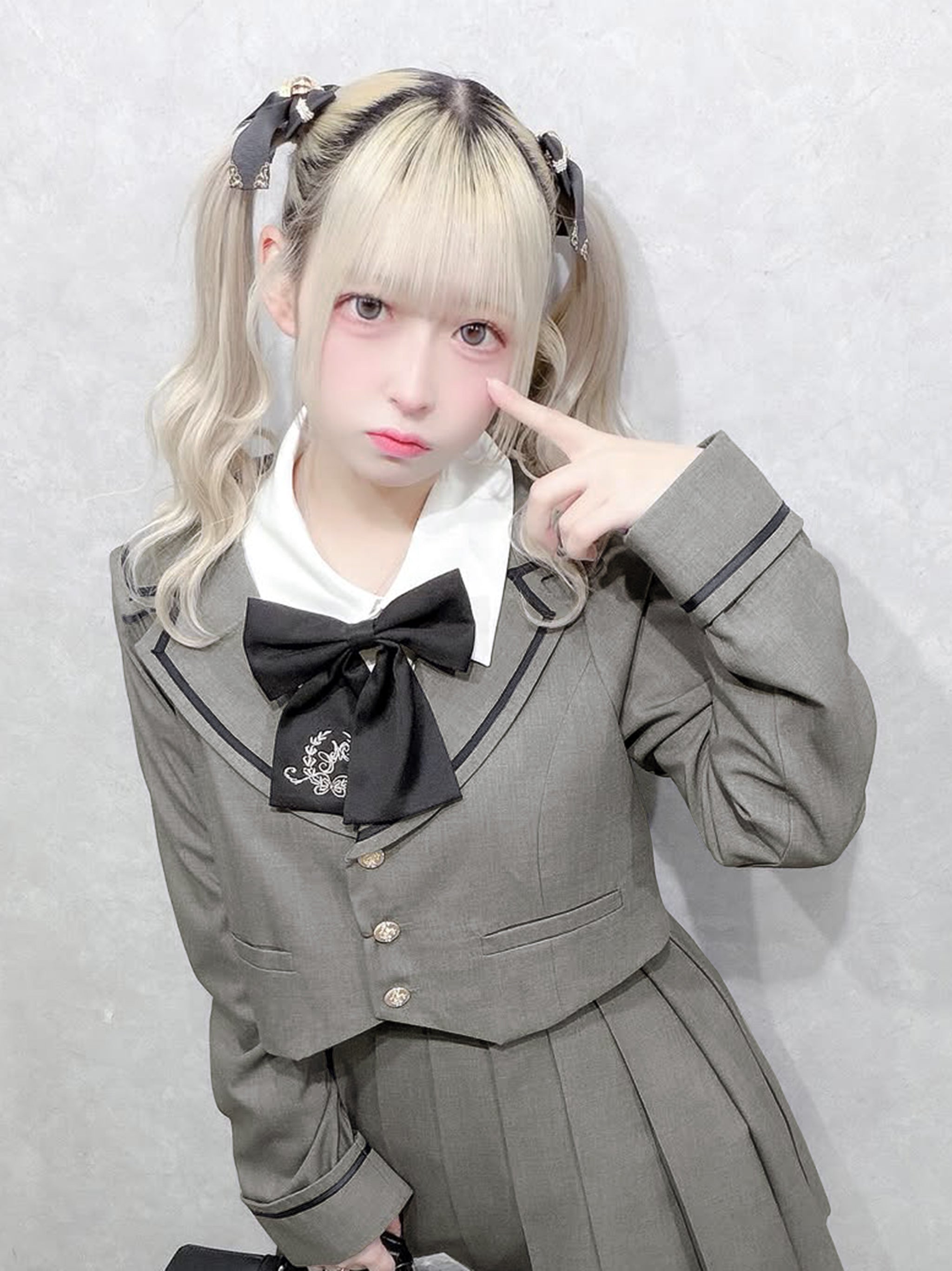 Academic Girly セーラージャケット グレー(Gray) FREE |Amavel(アマベル)公式サイト