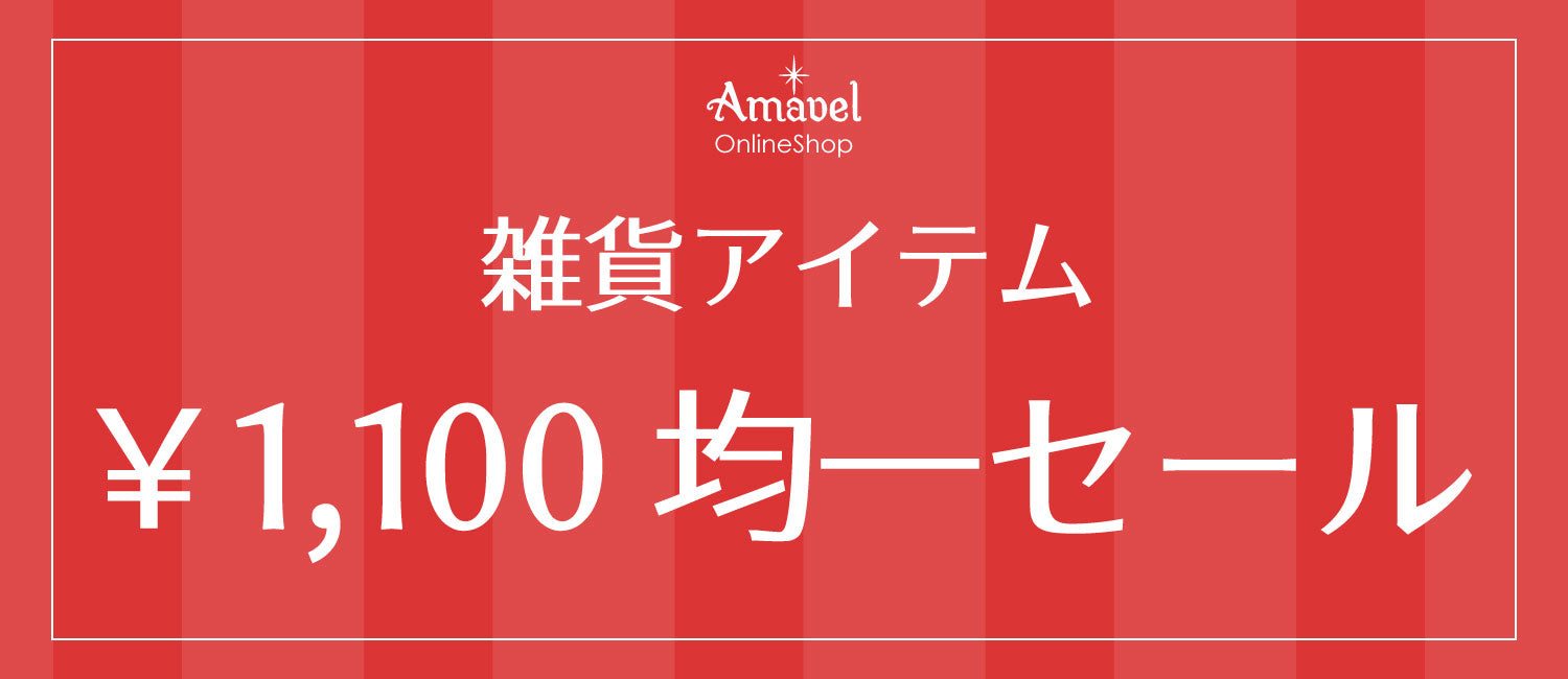 2024年8月雑貨アイテム￥1,100均一セール
