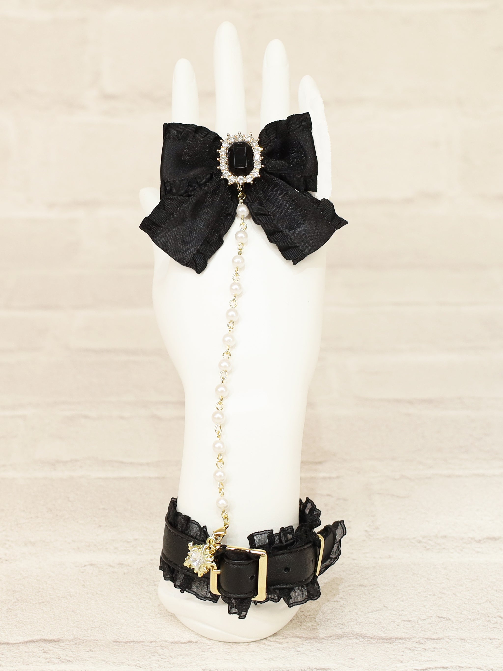 Mysterious Constellation レザーブレスレット ブラック（Black） FREE ｜Amavel（アマベル）公式サイト