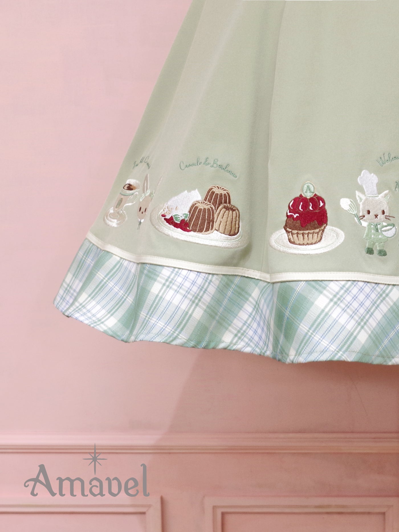 森の小さなお菓子屋さん ジャンパースカート