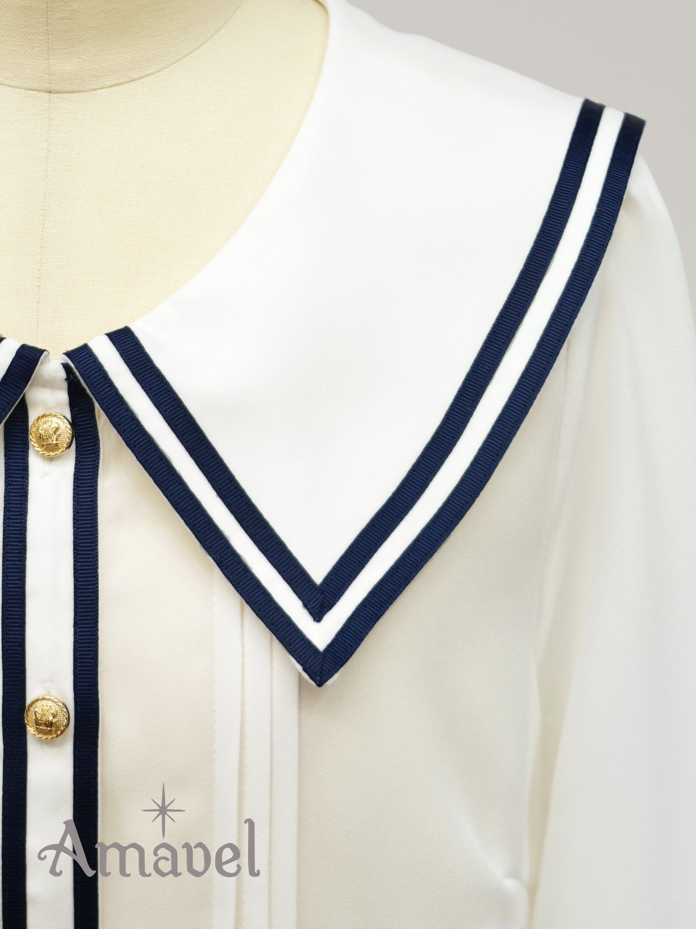 Classical Confection sailor blouse