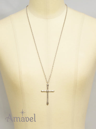 Antique cross necklace