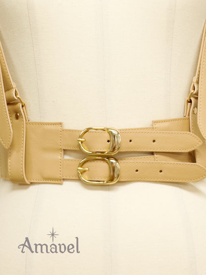 サイドゴム合皮ハーネスベルト ｜Amavel（アマベル）公式サイト
