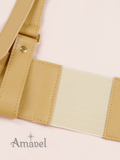 サイドゴム合皮ハーネスベルト ｜Amavel（アマベル）公式サイト