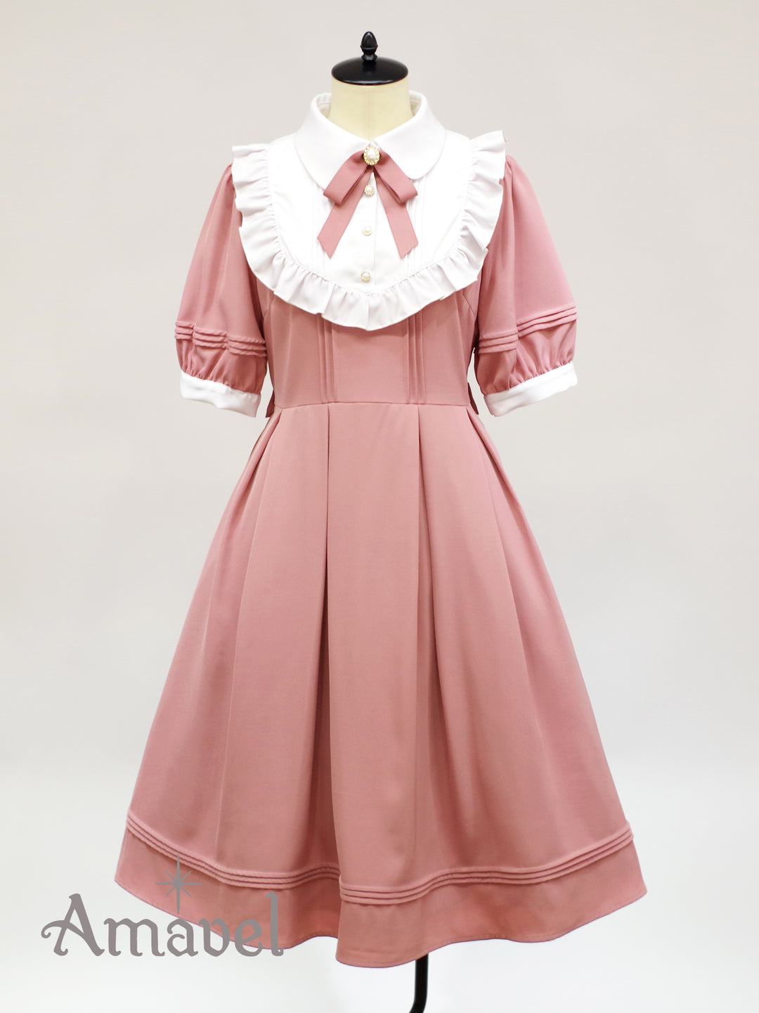 Classical Frill ワンピース(ロング丈) （8940197904615）– Amavel 