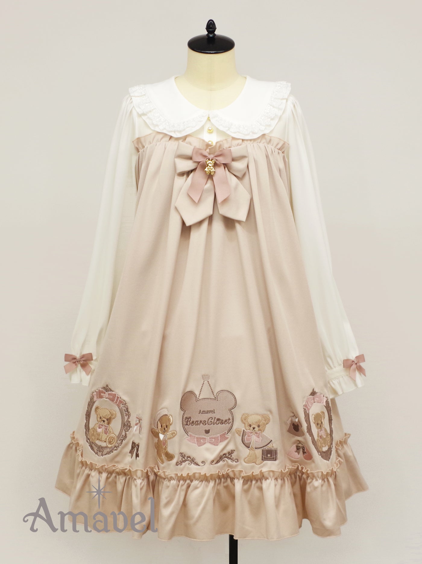アマベル、Bears ClosetスィートAラインワンピース Amavel】 Aラインワンピース Amavel Bears Closet スイートAライン