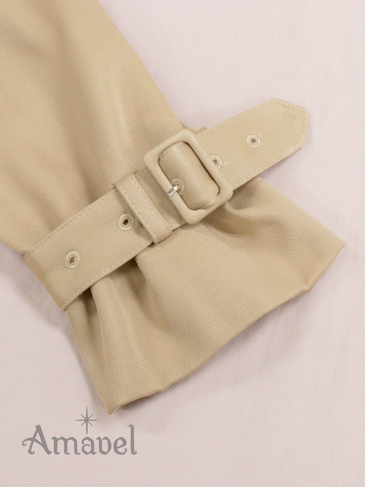 French Frill trench coat