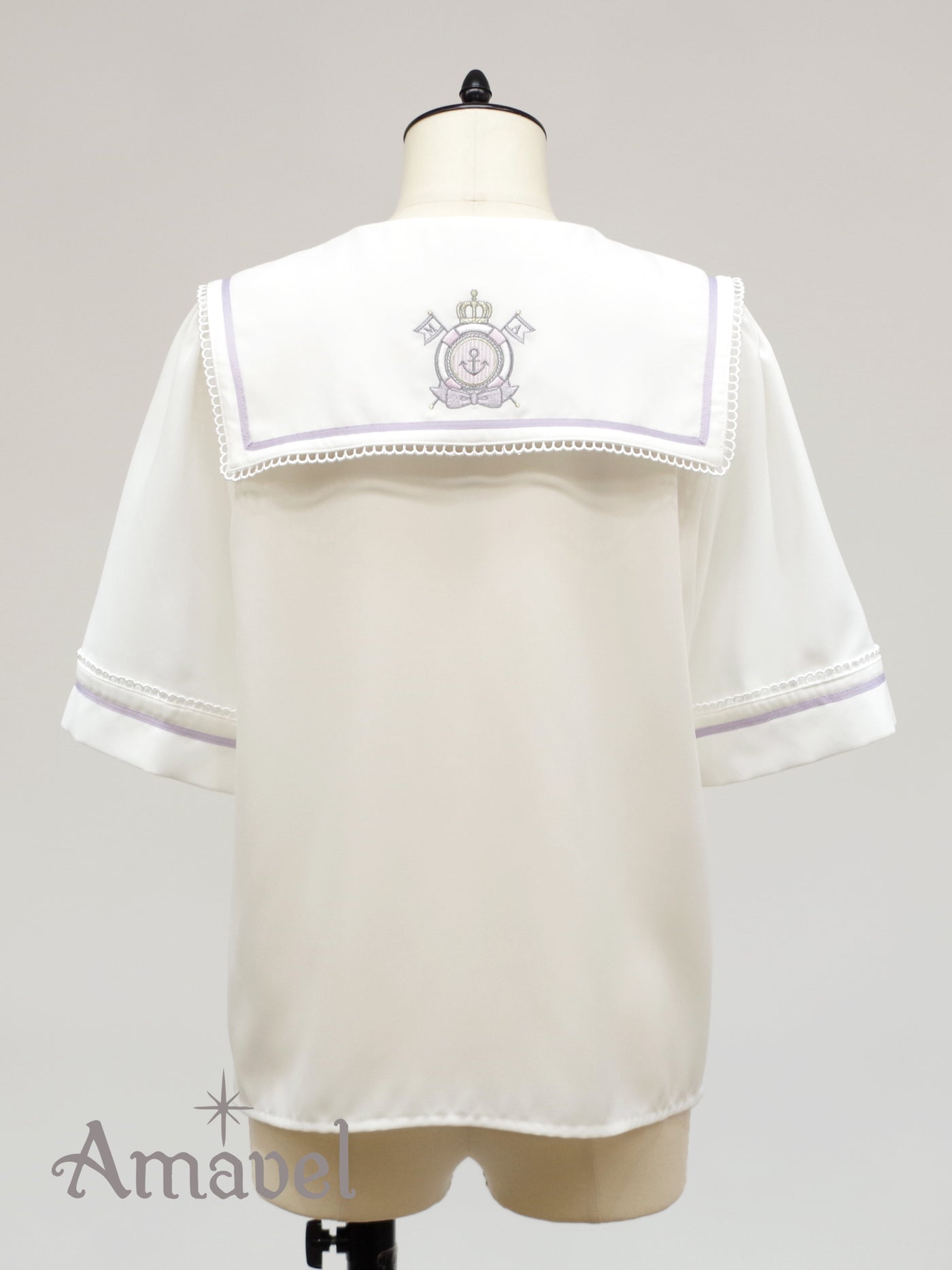 Fancy Dolphin Marine ブラウス （8946613485799）– Amavel（アマベル 