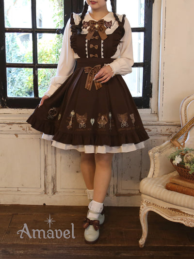 Chocolat Chat Delicious Apron Skirt