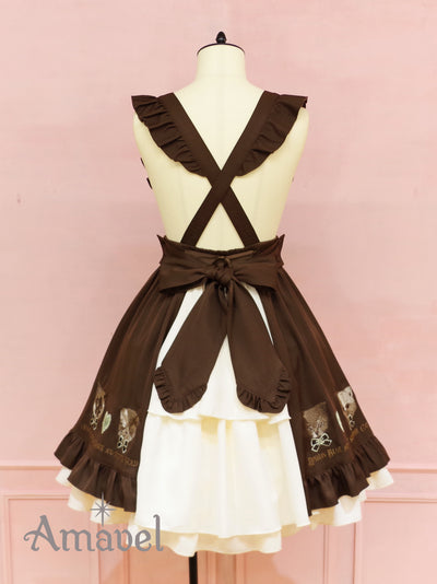 Chocolat Chat Delicious エプロンスカート
