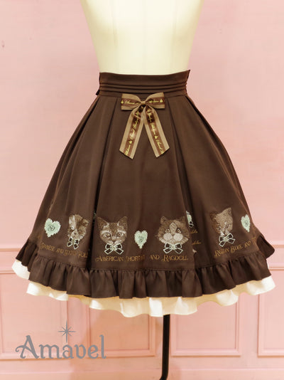 Chocolat Chat Delicious エプロンスカート