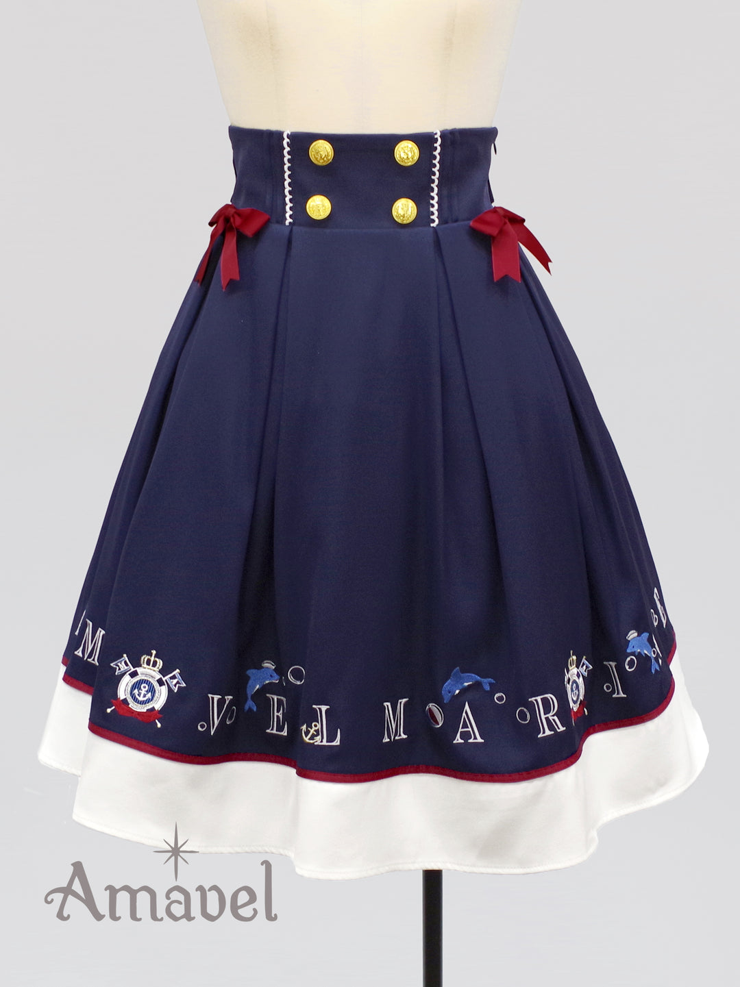 Fancy Dolphin Marine スカート （8946666143975）– Amavel（アマベル  