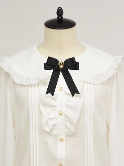 クラウンチャーム付リボンブローチ ｜Amavel（アマベル）公式サイト