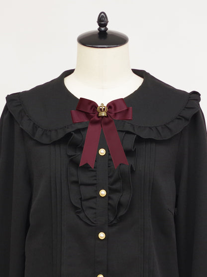 クラウンチャーム付リボンブローチ ｜Amavel（アマベル）公式サイト