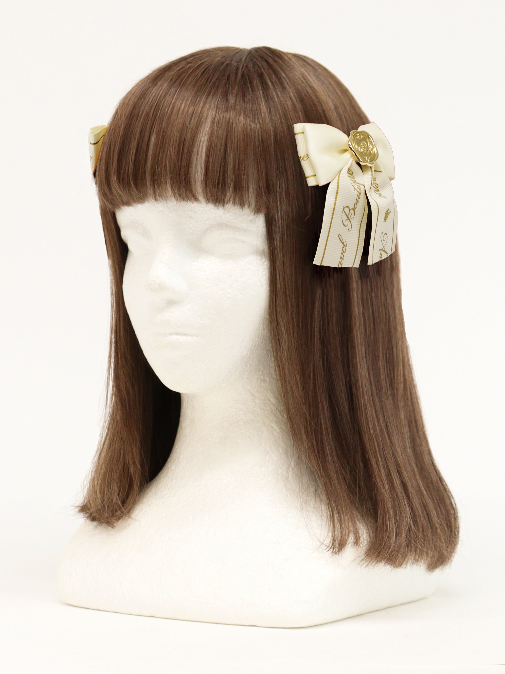 【メンバーズセール対象】シーリングチャーム付メッセージリボンクリップ アイボリー（Ivory） FREE ｜Amavel（アマベル）公式サイト