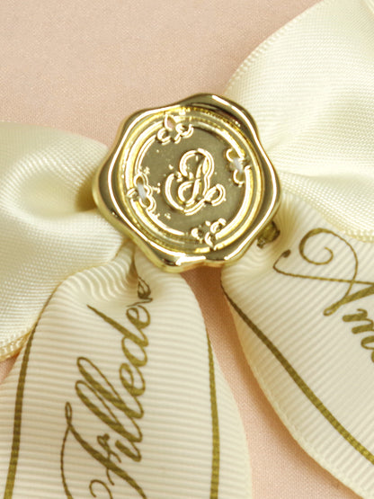 【メンバーズセール対象】シーリングチャーム付メッセージリボンクリップ ｜Amavel（アマベル）公式サイト