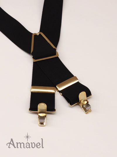 Noble Lion Emblem suspenders