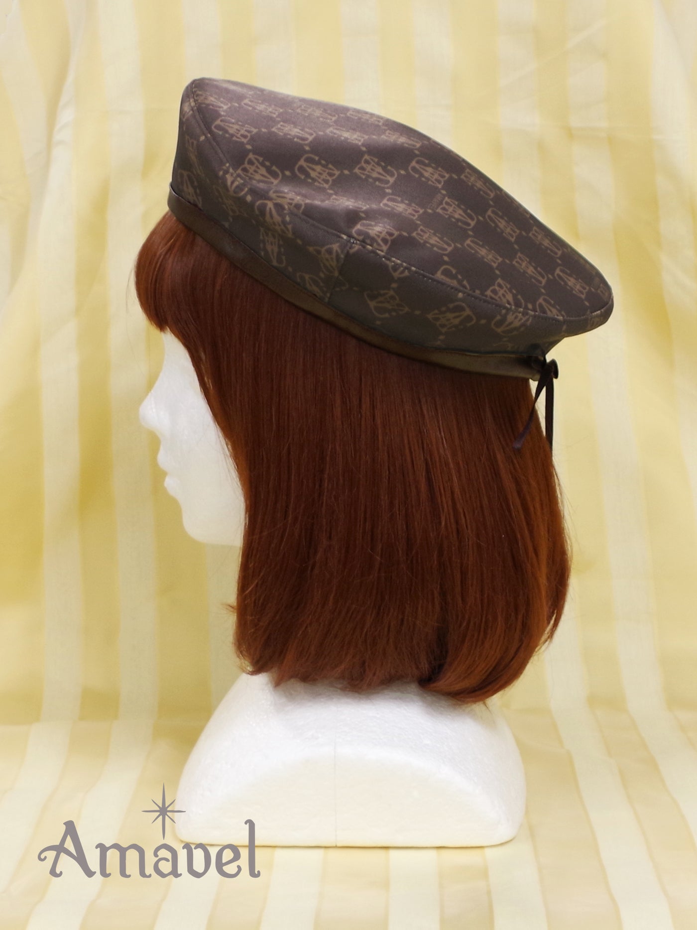 Monogram Vintage beret