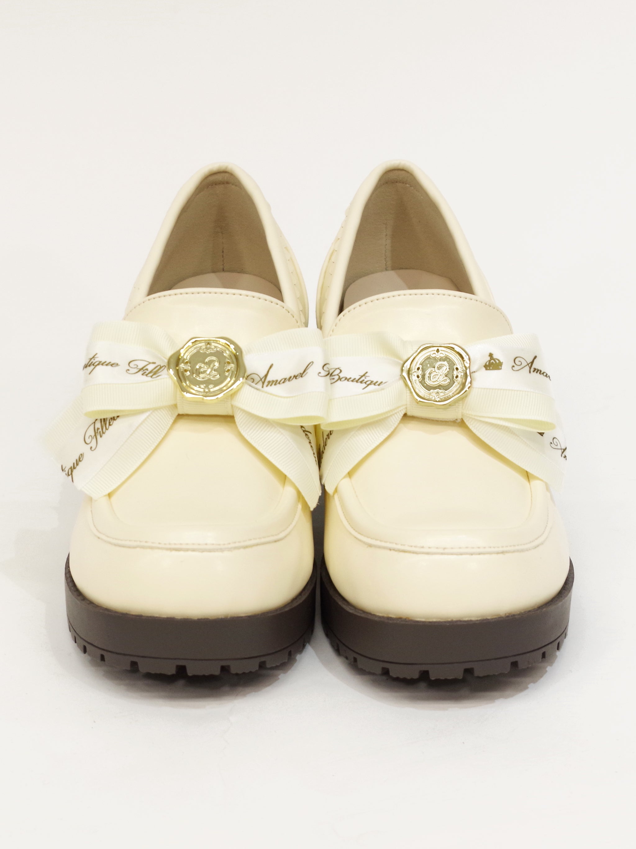 Loafer pumps with message ribbon – Amavel（アマベル）公式サイト