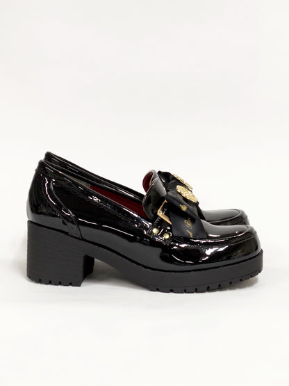 メッセージリボン付ローファーパンプス ｜Amavel（アマベル）公式サイト