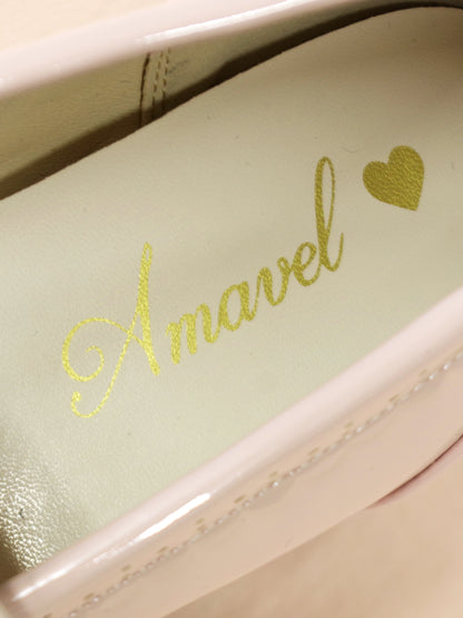 【メンバーズセール対象】ハートビジュー付きローファーパンプス ｜Amavel（アマベル）公式サイト