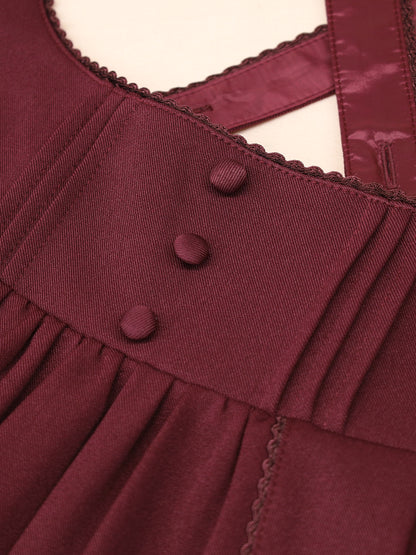 Mysterious Doll ミドルジャンパースカート ｜Amavel（アマベル）公式サイト