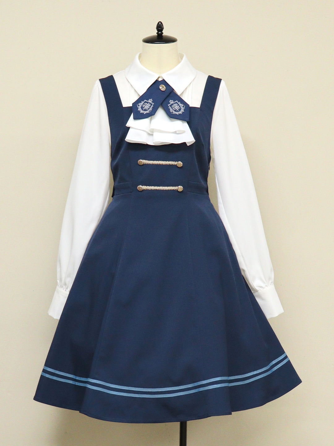 Amavel ジャンパースカート ネイビー Amavel ジャンパースカート ネイビー - メルカリ