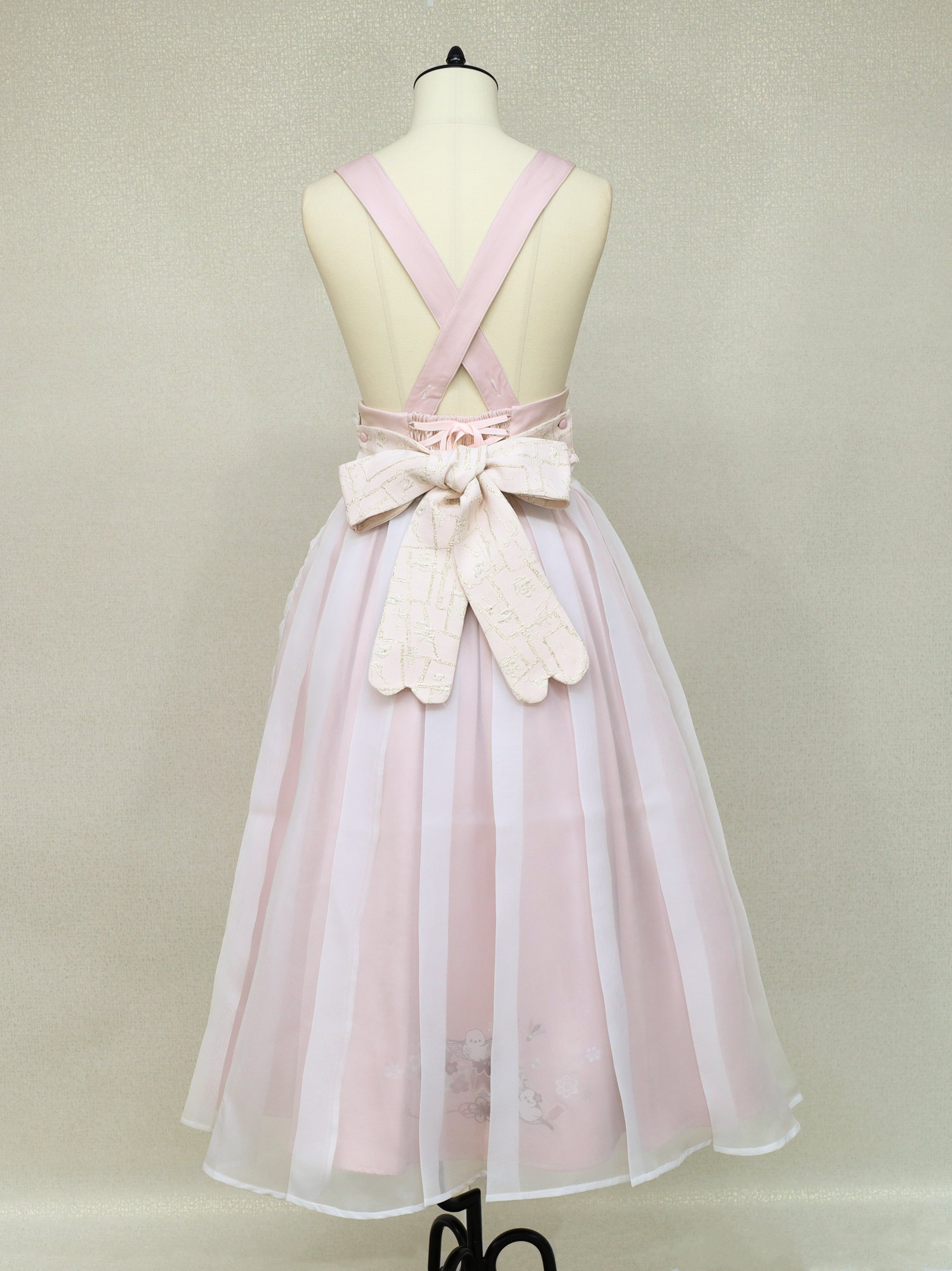 手まり遊びとシマエナガ 和風スカート ｜Amavel（アマベル）公式サイト