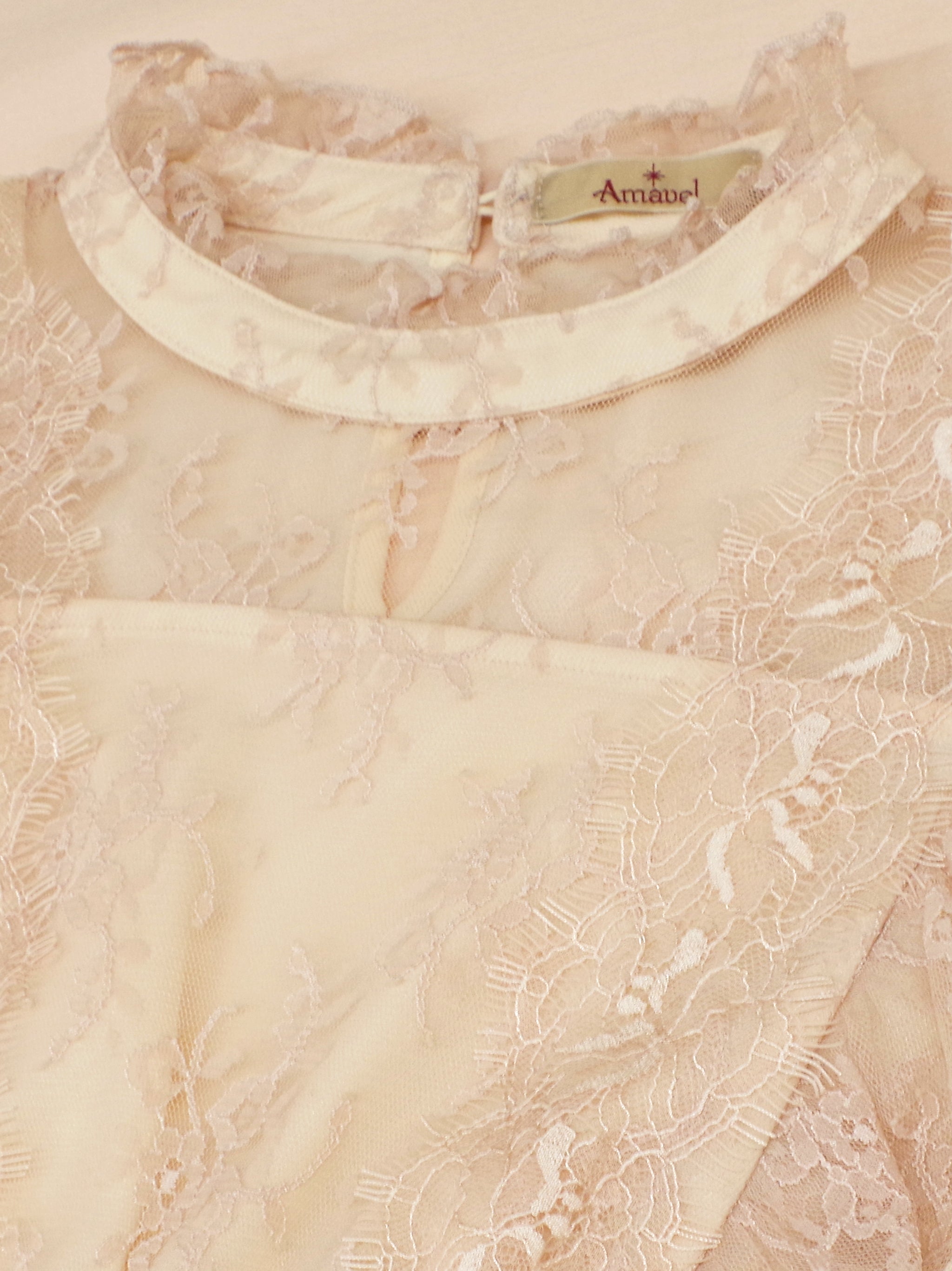 Twinkle Feminine レースワンピース(ミドル丈) – Amavel