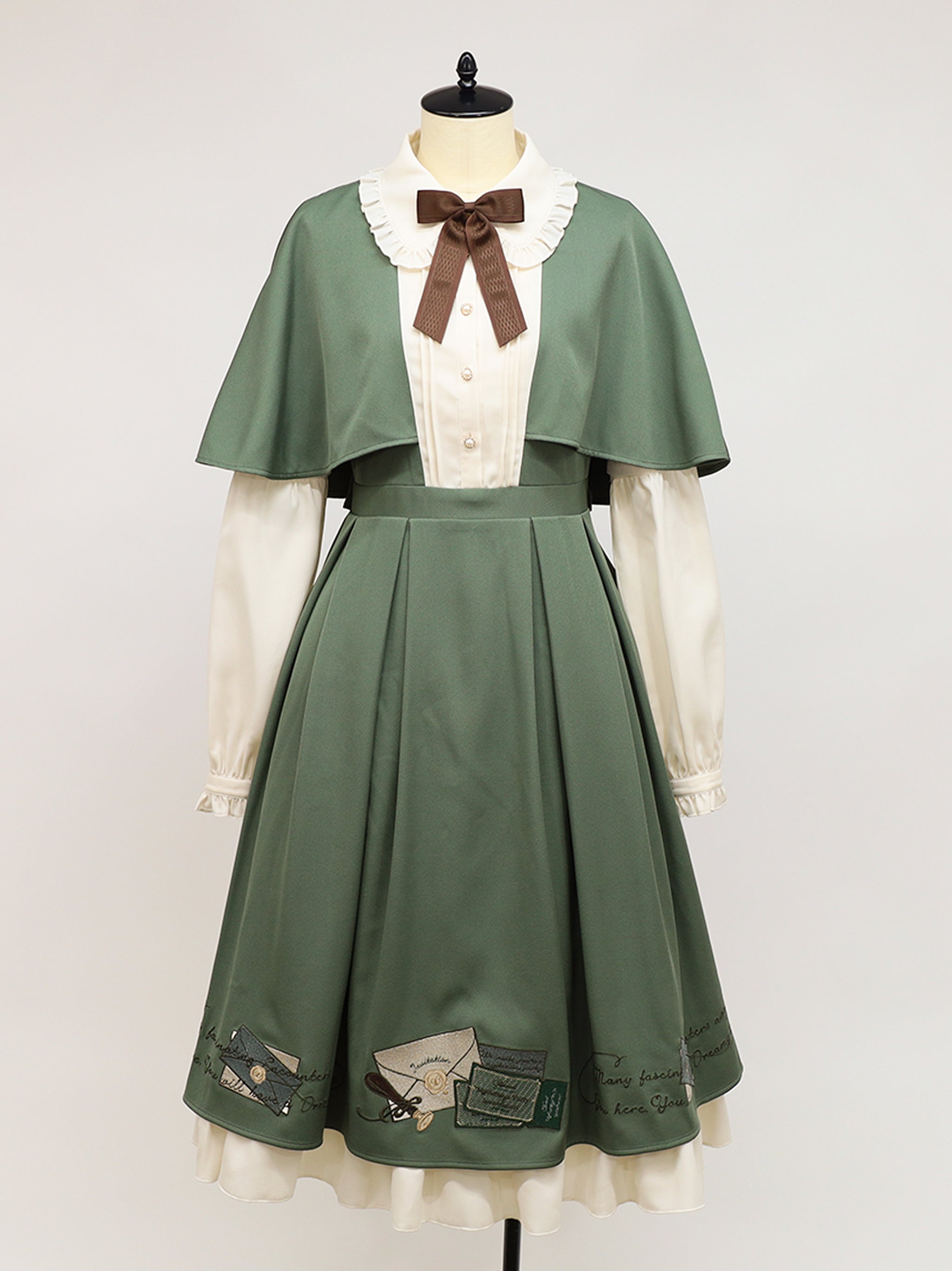 Classical Invitation ケープワンピース グリーン（Green） FREE ｜Amavel（アマベル）公式サイト