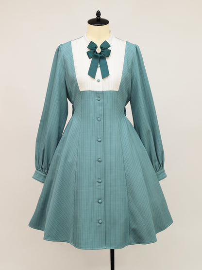 Aimer Rose ストライプミドル丈ワンピース ブルー（Blue） FREE ｜Amavel（アマベル）公式サイト