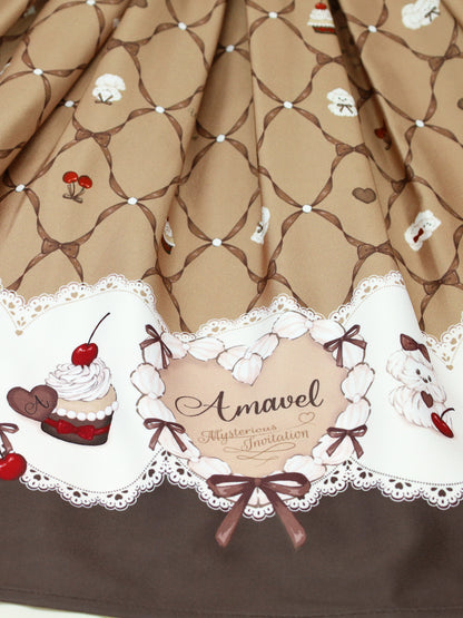 Sweet Whip プリントワンピース ｜Amavel（アマベル）公式サイト